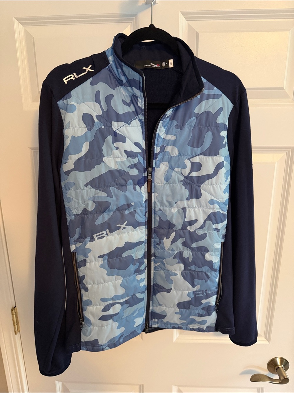 Ralph Lauren RLX Navy Blue Quilted Jacket